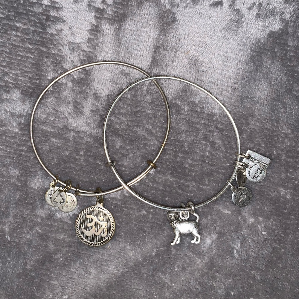 3 Alex and Ani bracelets